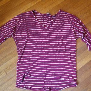 women's striped top